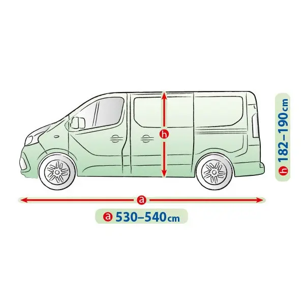Autoplachta Mobile Garage van L540