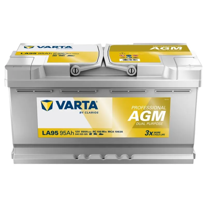 Autobaterie Varta Professional AGM 95Ah, 12V, 850A, LA95