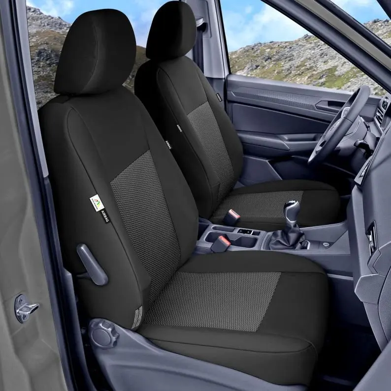 Přesné autopotahy Ford Tourneo Connect 2022- (spolujezdec, nesklopná sedačka se stolkem)