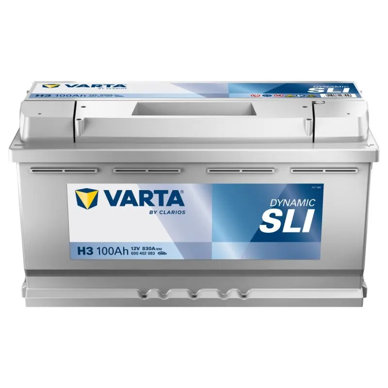 Autobaterie Varta Dynamic SLI 100Ah, 12V, 830A, H3