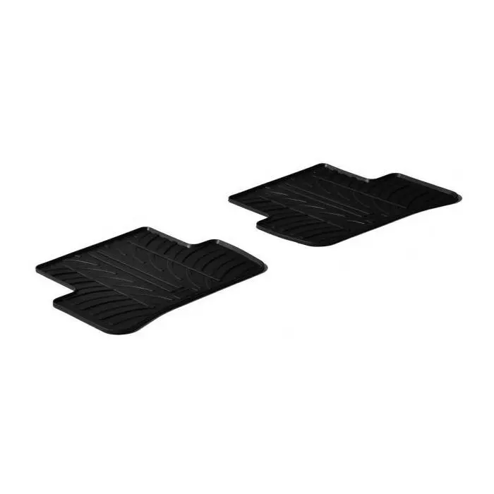 Gumové autokoberce Mercedes C-Class W204 2007-2014 (zadní)