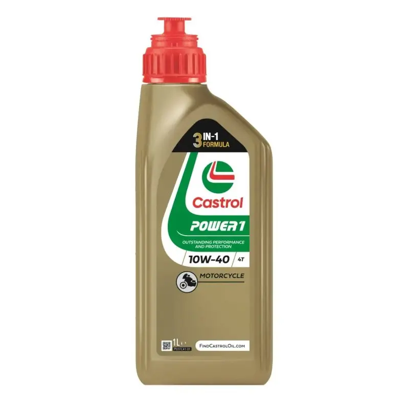 Motorový olej pro čtyřtaktní motory Castrol Power 1 10W-40 (1l)