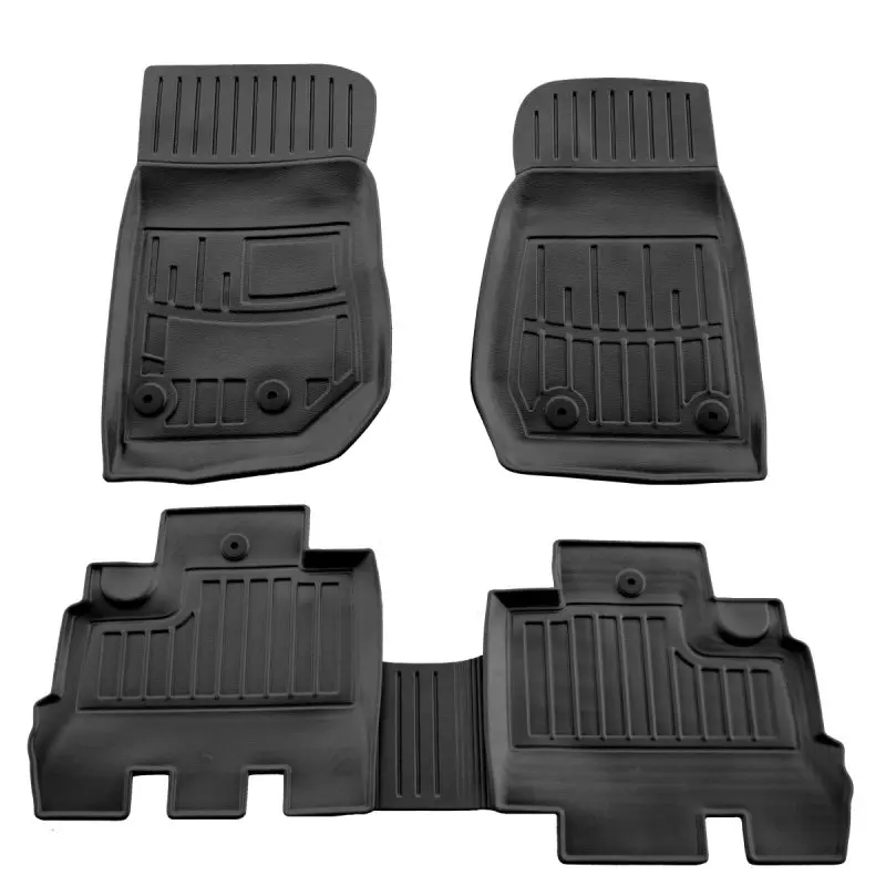 Gumové autokoberce Jeep Wrangler 2007-2018