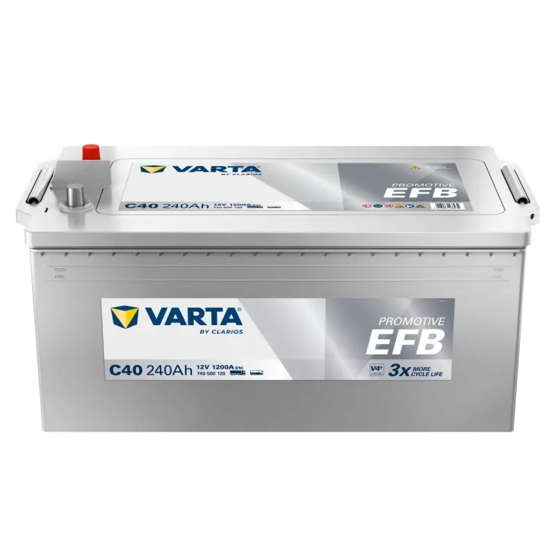 Autobaterie Varta Promotive EFB 240Ah, 12V, 1200A, C40