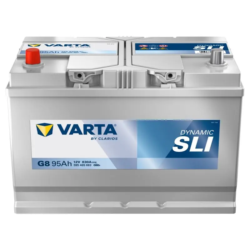 Autobaterie Varta Dynamic SLI 95Ah, 12V, 830A, G8 (LEVÁ)