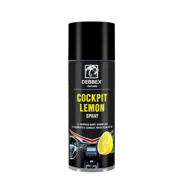Cockpit sprej Debbex (citron, 400ml)