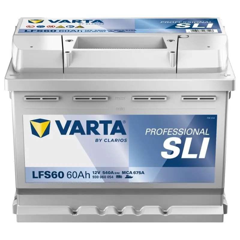 Autobaterie Varta Professional SLI 60Ah, 12V, 540A, LFS60