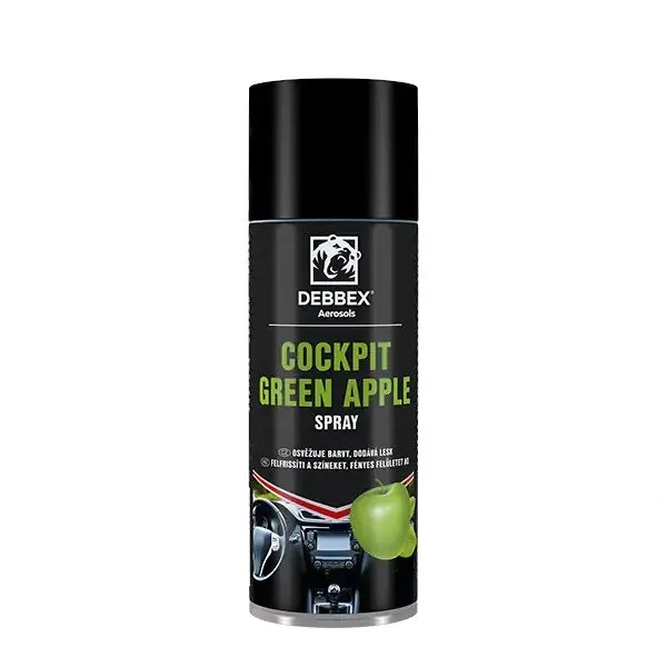 Cockpit sprej Debbex (jablko, 400ml)