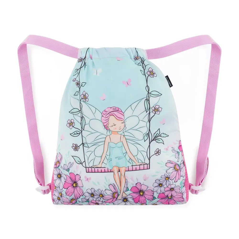 Školní sáček na přezůvky - Víla