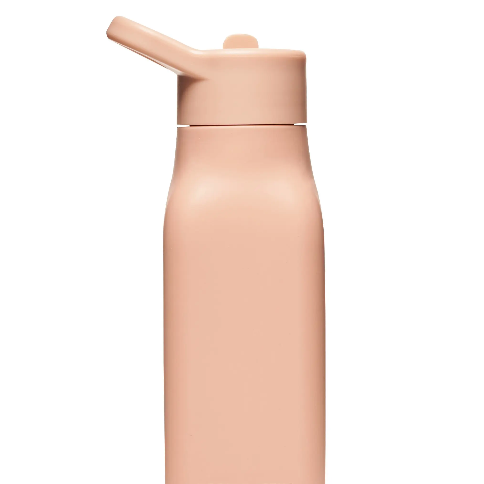 Dětská silikonová láhev 340 ml, Neon Kactus, Růžová