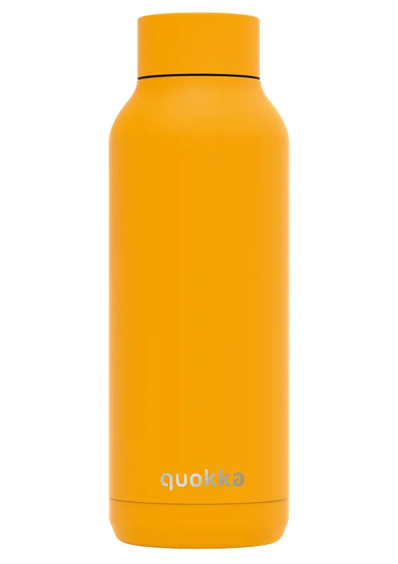 Nerezová termoláhev Solid Powder, 510 ml, Quokka,  Žlutá