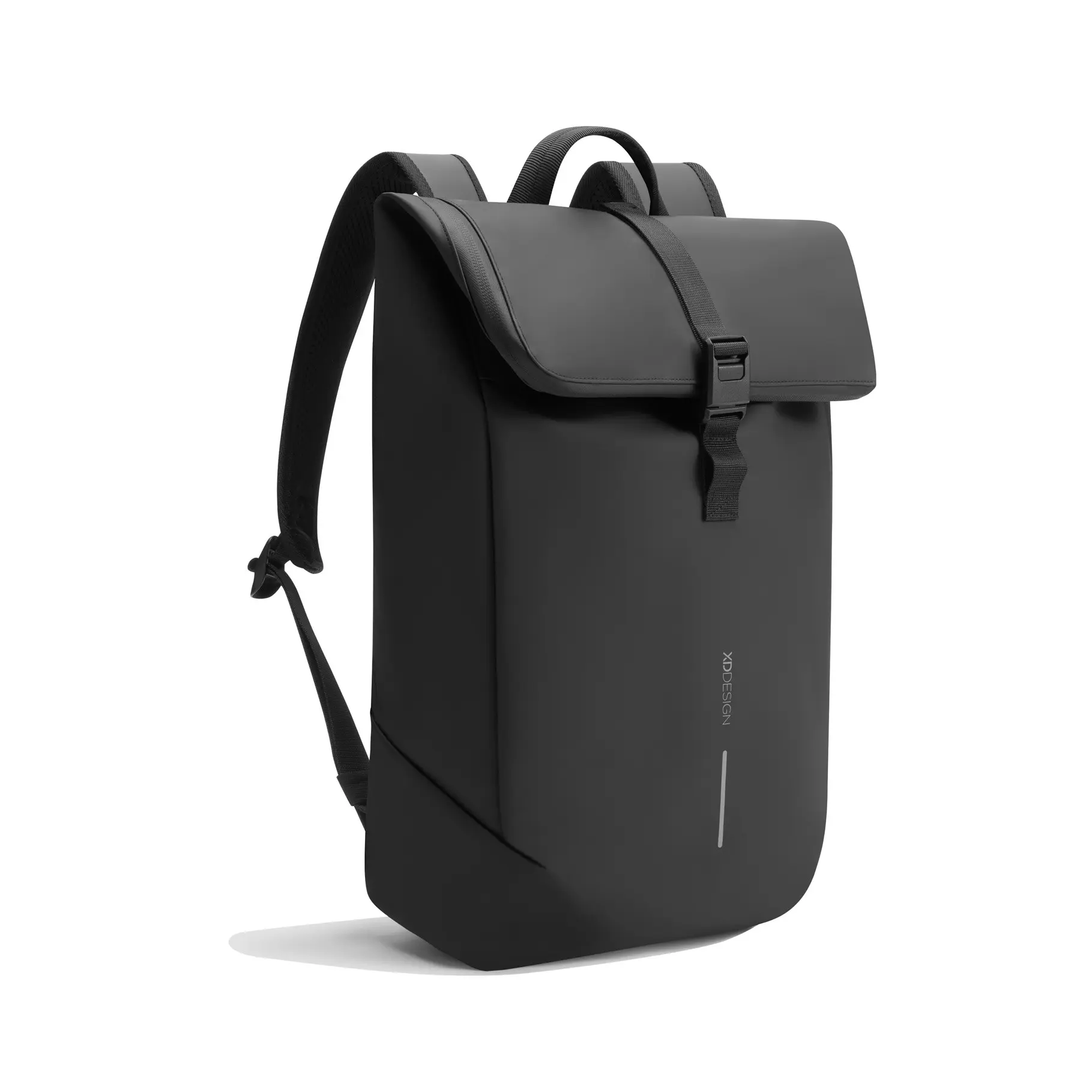 Voděodolný batoh s klopou, Urban, 16", XD Design, černý