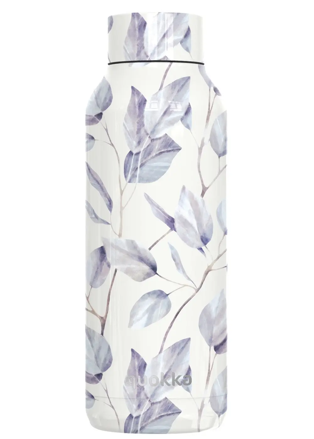 Nerezová termoláhev Solid, 510ml, Quokka,  gray bouquet