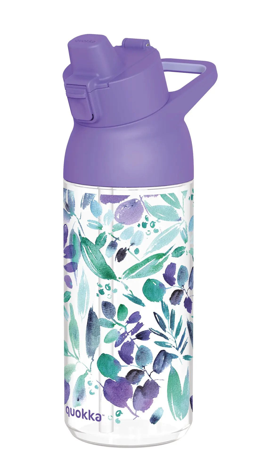 Sportovní láhev s pítkem Swift, 785ml, Quokka, violets
