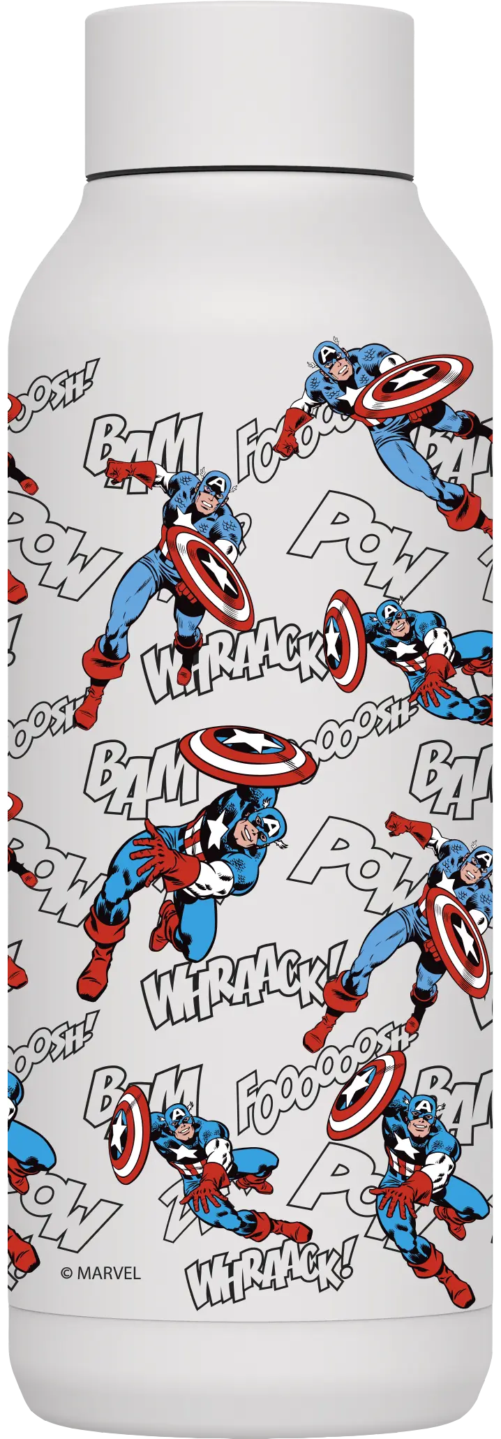 Nerezová termoláhev Solid, 510ml, Quokka, Captain America