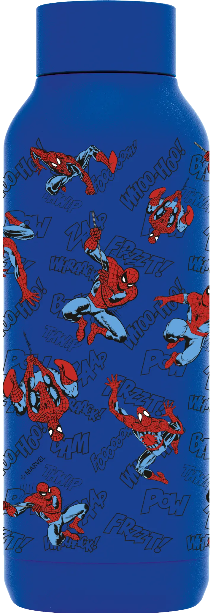 Nerezová termoláhev Solid, 510ml, Quokka, Spiderman