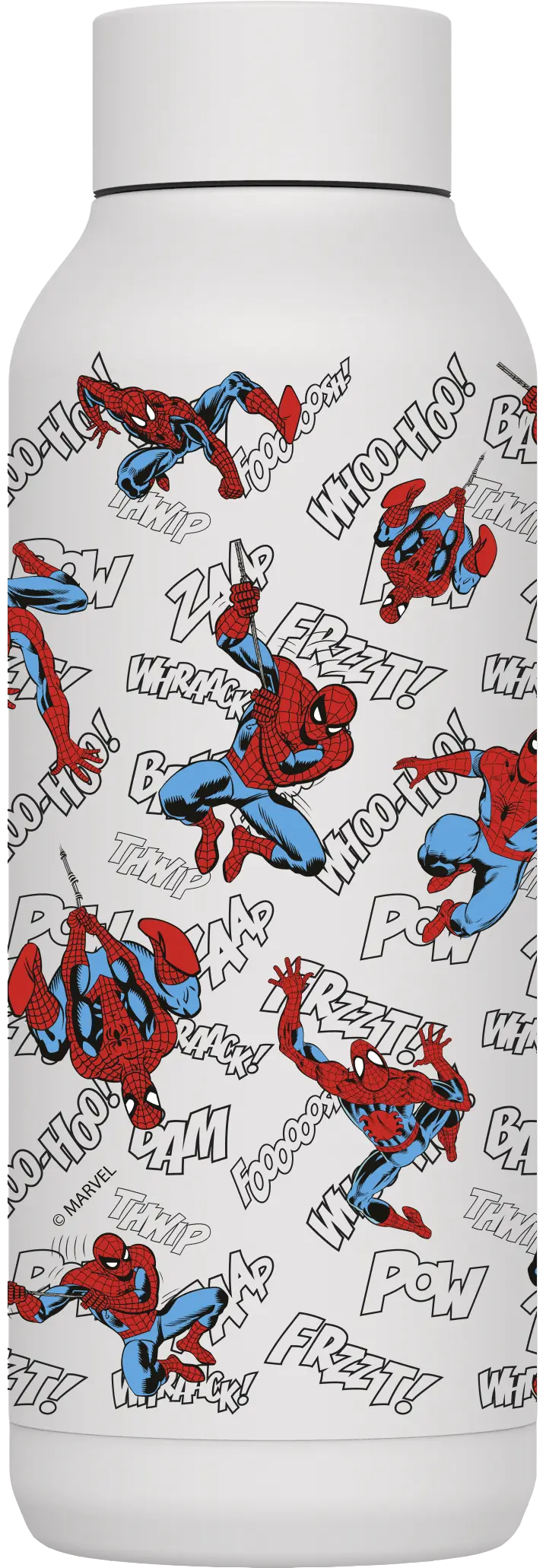 Nerezová termoláhev Solid, 510ml, Quokka, Spiderman