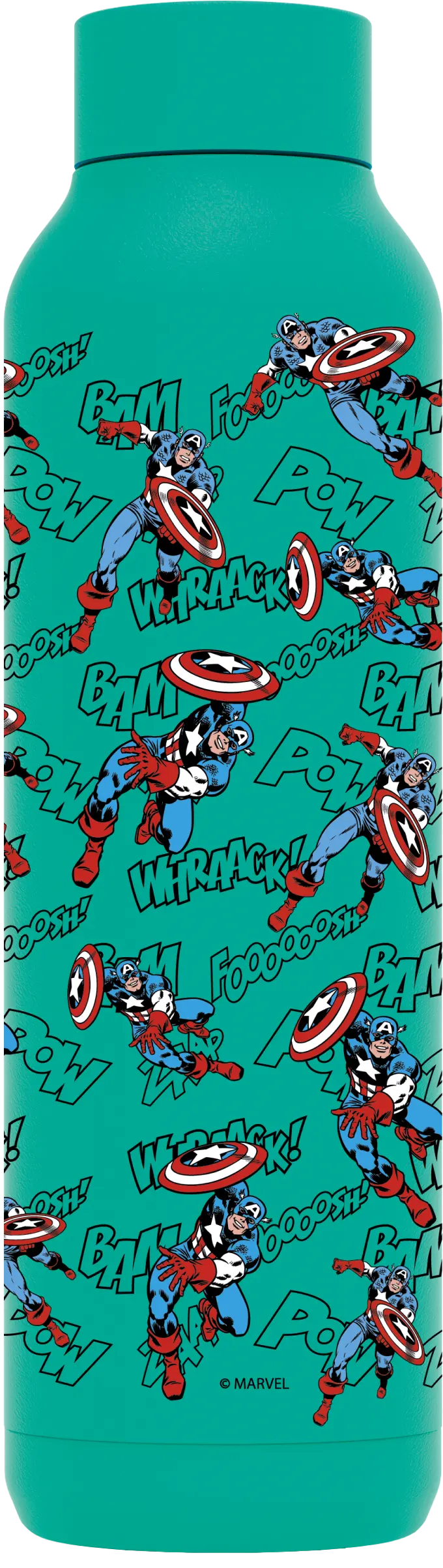 Nerezová termoláhev Solid, 630ml, Quokka, Captain America