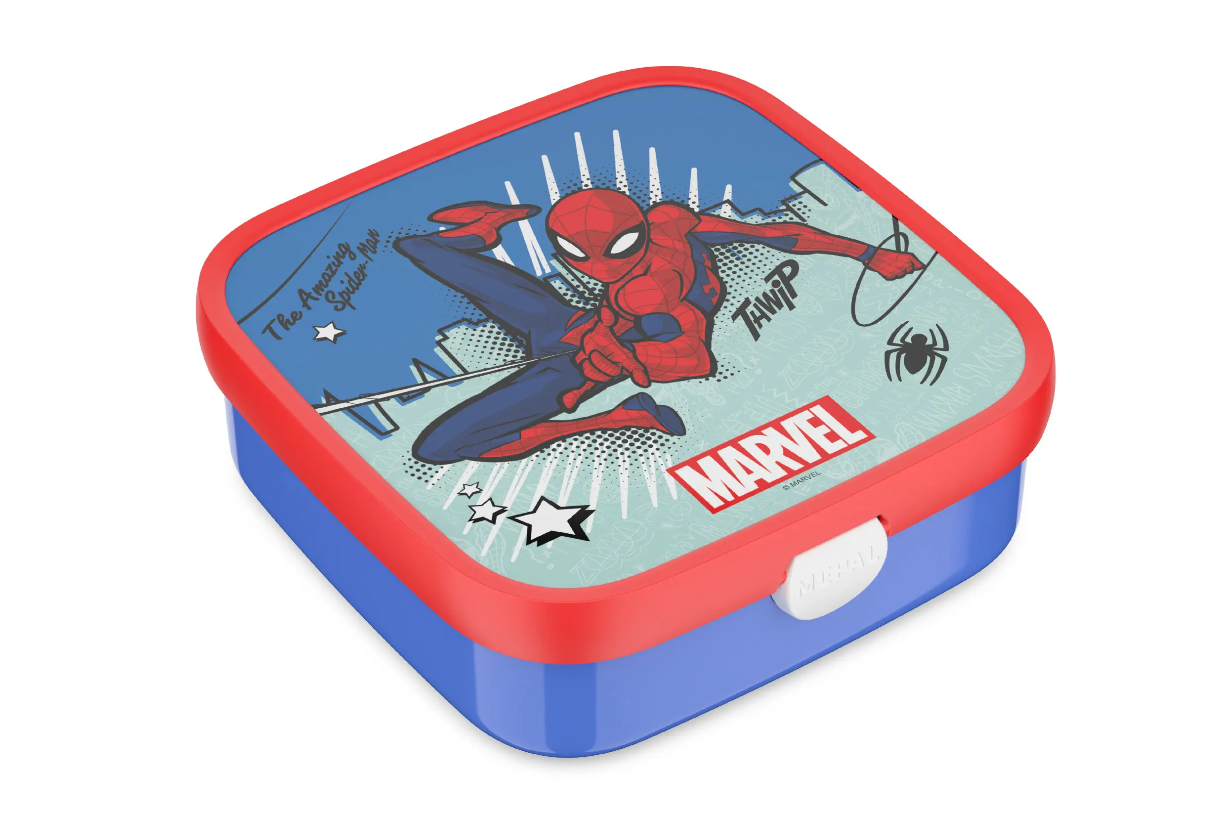 Dětský svačinový box Campus, 1,3l, Mepal, Spiderman