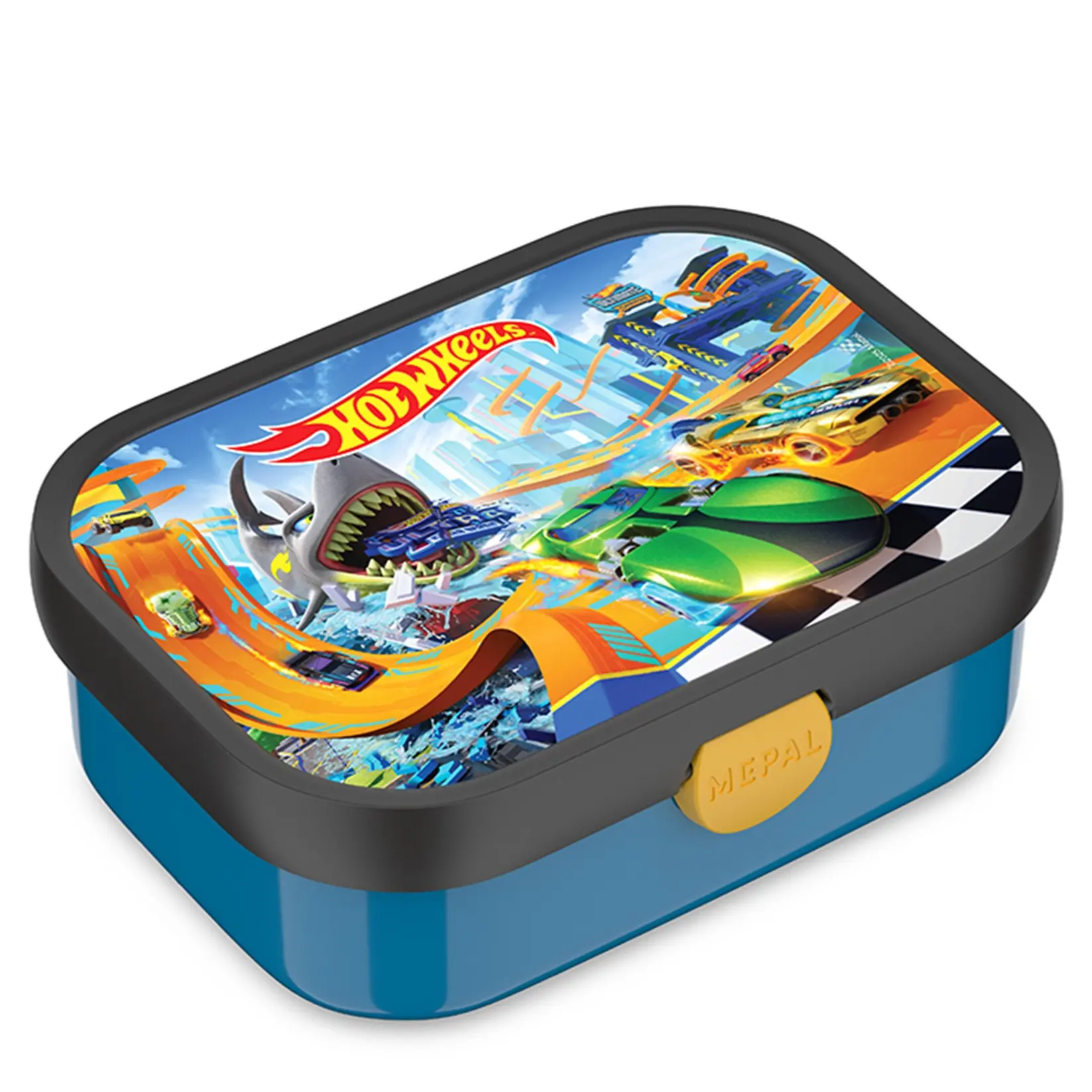 Dětský svačinový box Campus, 750ml, Mepal, Hot wheels