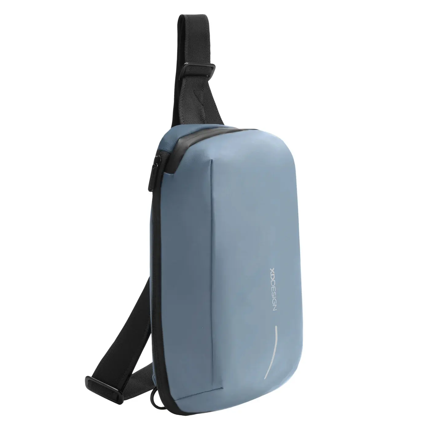 Voděodolný batoh přes rameno, Urban Sling, XD Design, šedo/modrý