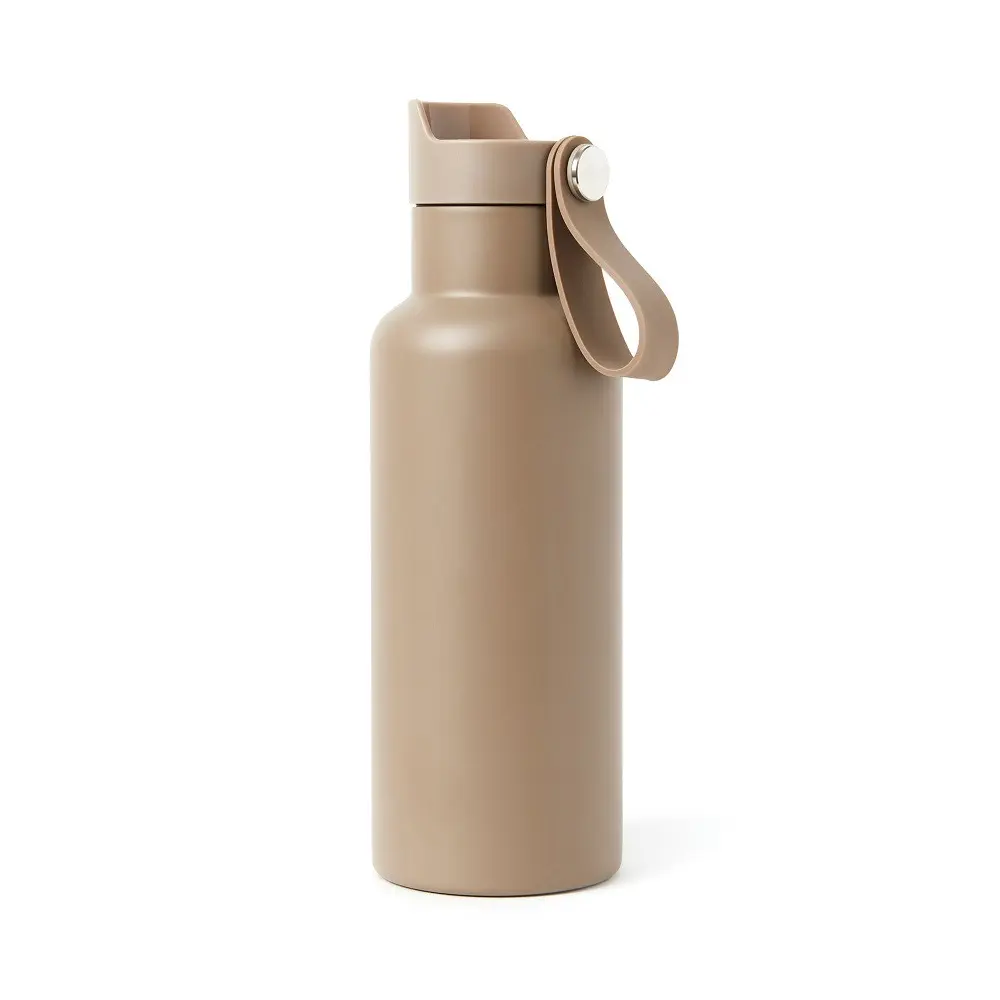 Termoláhev s poutkem Balti, 500ml, Vinga, béžová