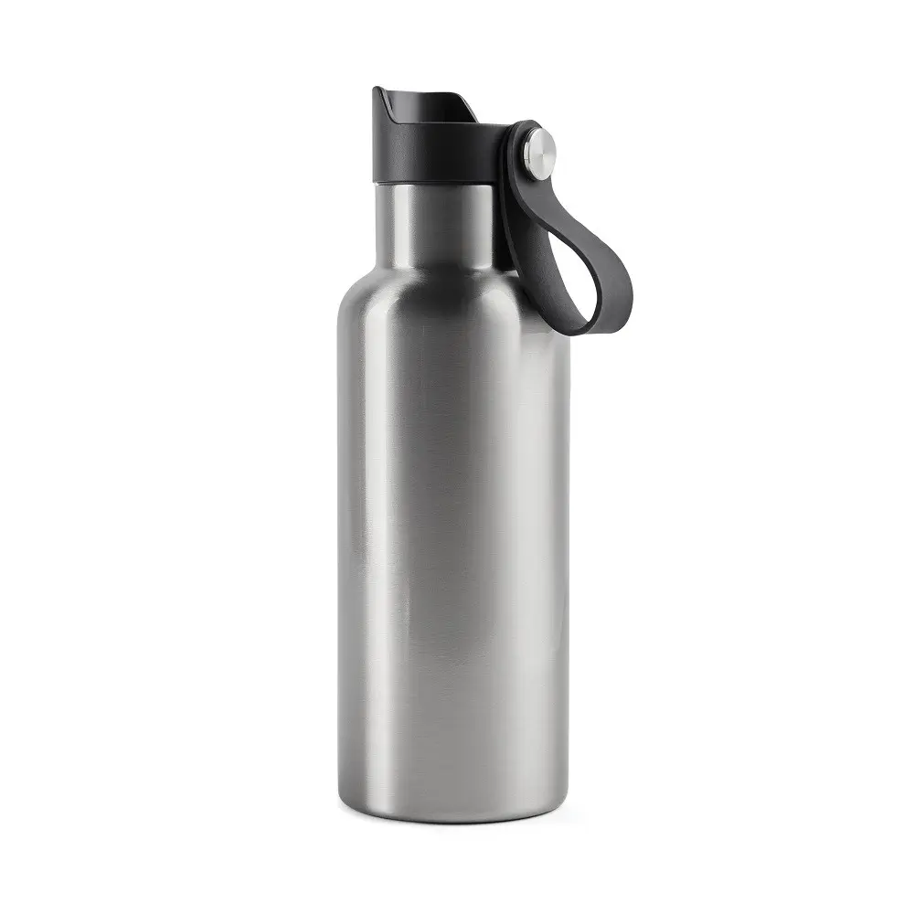 Termoláhev s poutkem Balti, 500ml, Vinga, stříbrná