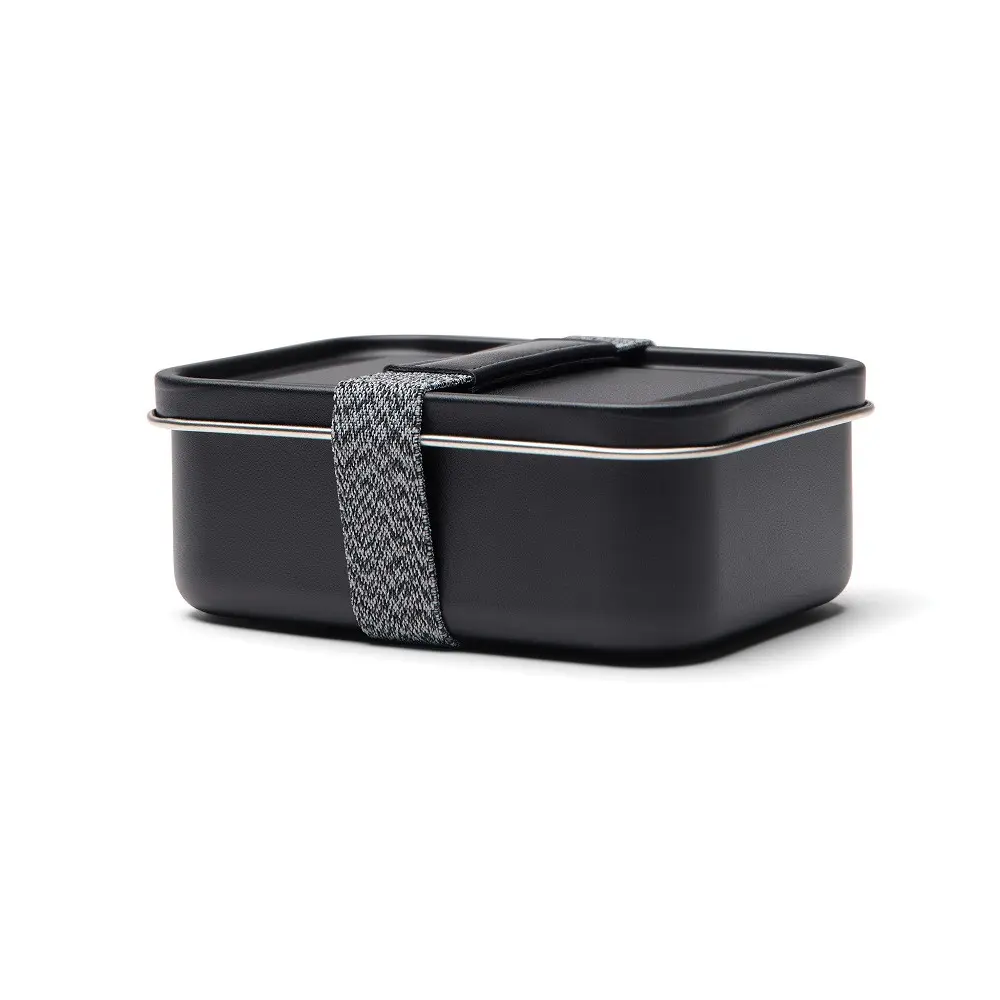 Svačinový box Parks, 750ml, Vinga, černý