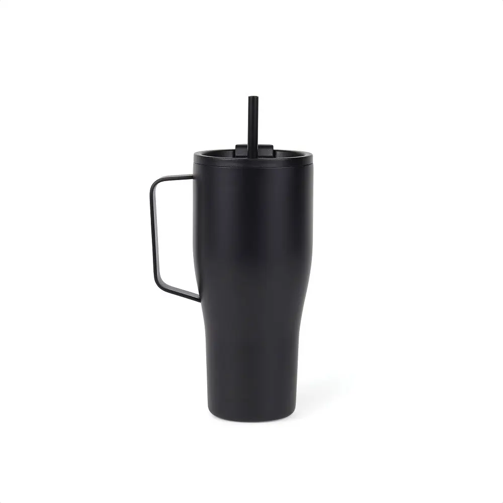 Velký nerezový termohrnek Eos, 800ml, Vinga, černý