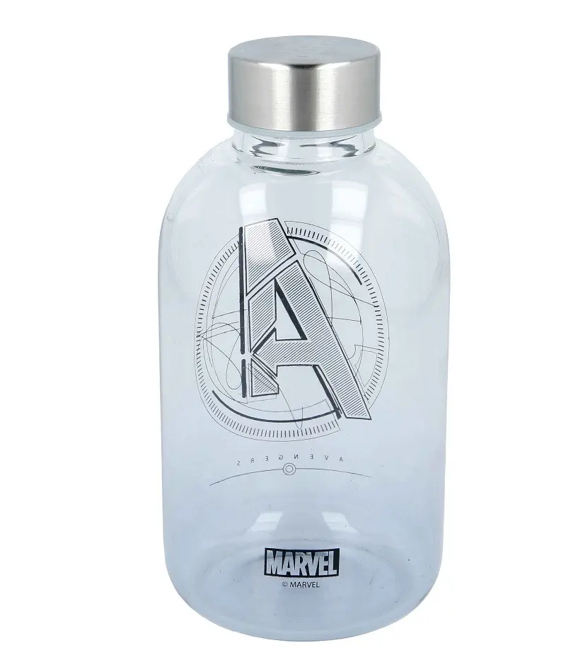Skleněná lahev na vodu, 620ml, Stor, Marvel