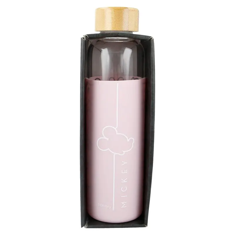 Skleněná láhev s návlekem - Mickey 585 ml - EPEE merch