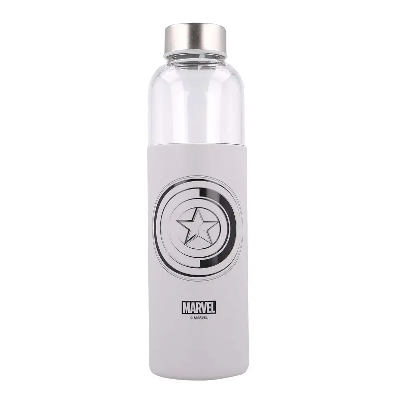 Skleněná láhev na pití s návlekem - Marvel 585 ml - EPEE merch