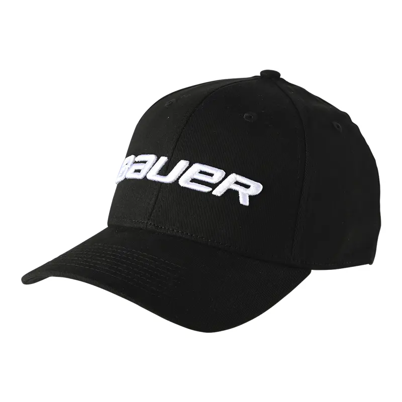 Kšiltovka Core Fitted Blk Sr