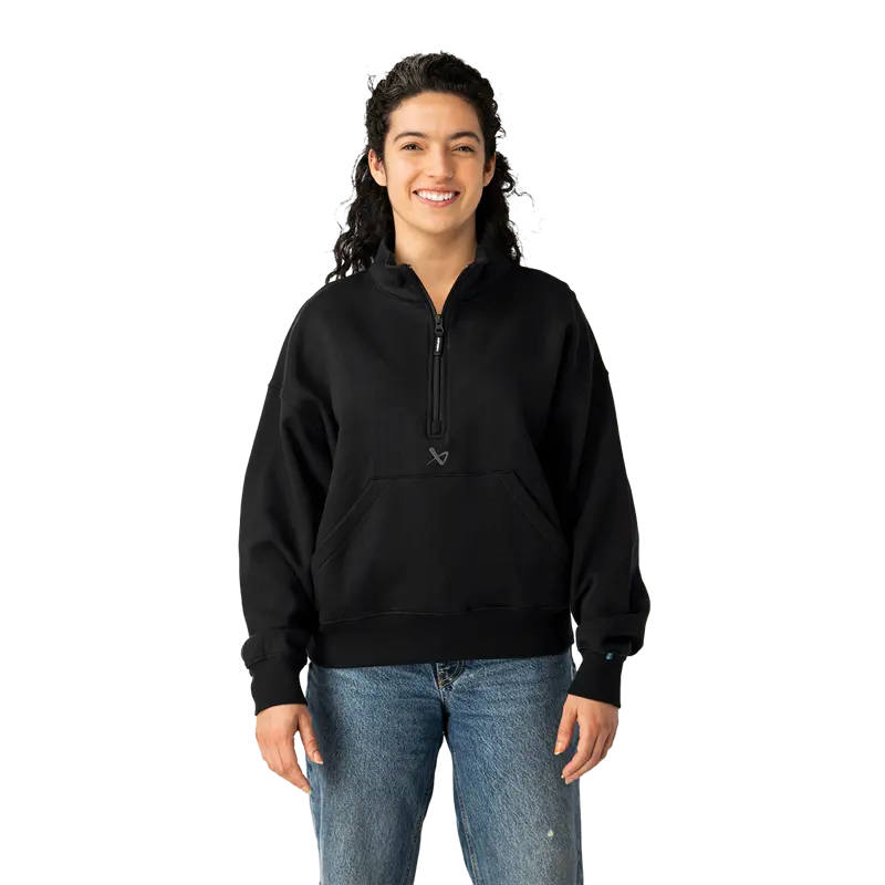 Mikina Off Day Quarter Zip Wmn