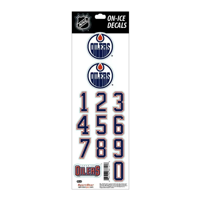 Nálepka SPORTSTAR OILERS
