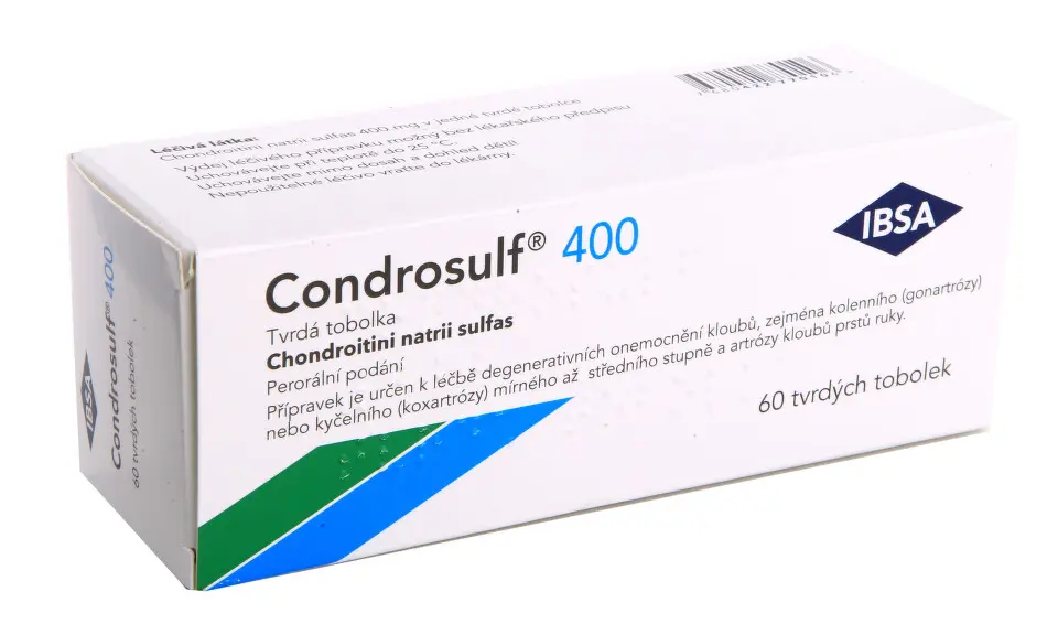 CONDROSULF 400 mg 60 tvrdých tobolek