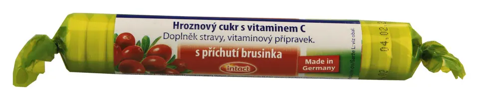 Intact rolička hroznový cukr s vit.C BRUSINKA 40 g