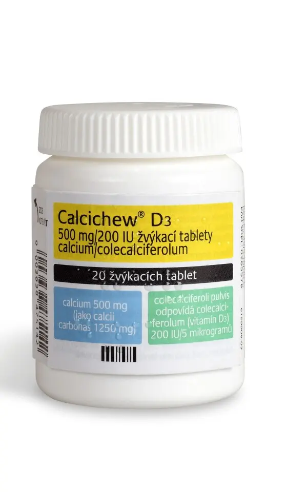 Calcichew D3 500mg/200IU tbl.mnd.20