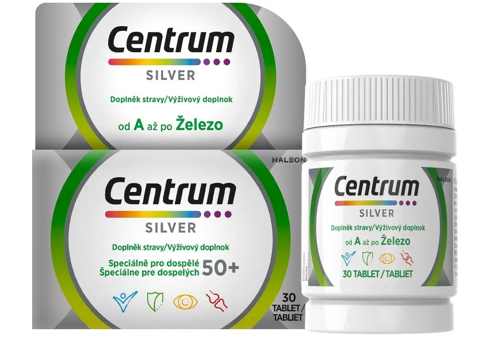 Centrum Multivitamín Silver 50+ 30 tablet