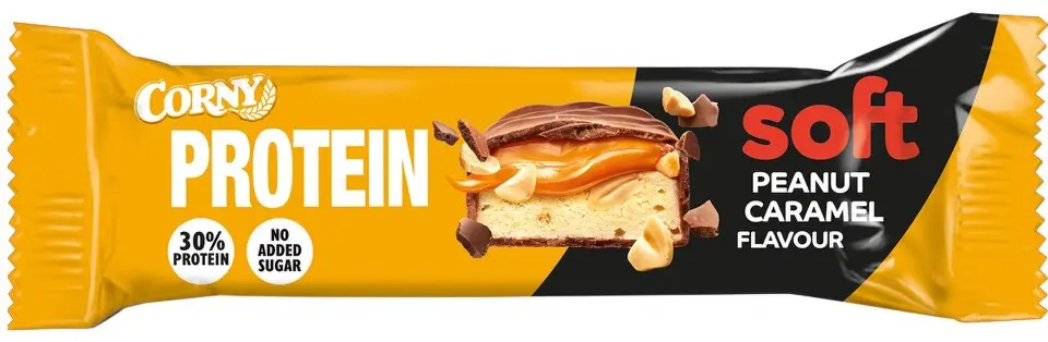 Corny Proteinová tyčinka SOFT Arašídy-karamel 45 g