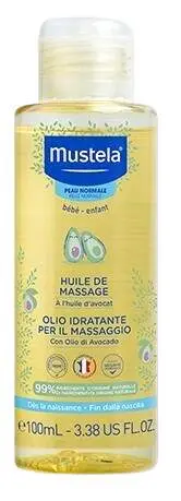 Mustela Masážní olej s avokádovým olejem 100ml