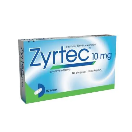 ZYRTEC POR 10MG TBL FLM 20