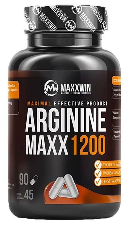 MAXXWIN ARGININE MAXX 1200 90 kapslí