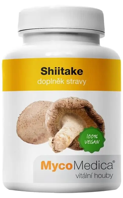 Shiitake, 90 kapslí