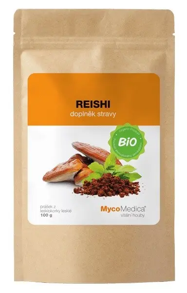 BIO Reishi prášek 100g - MycoMedica