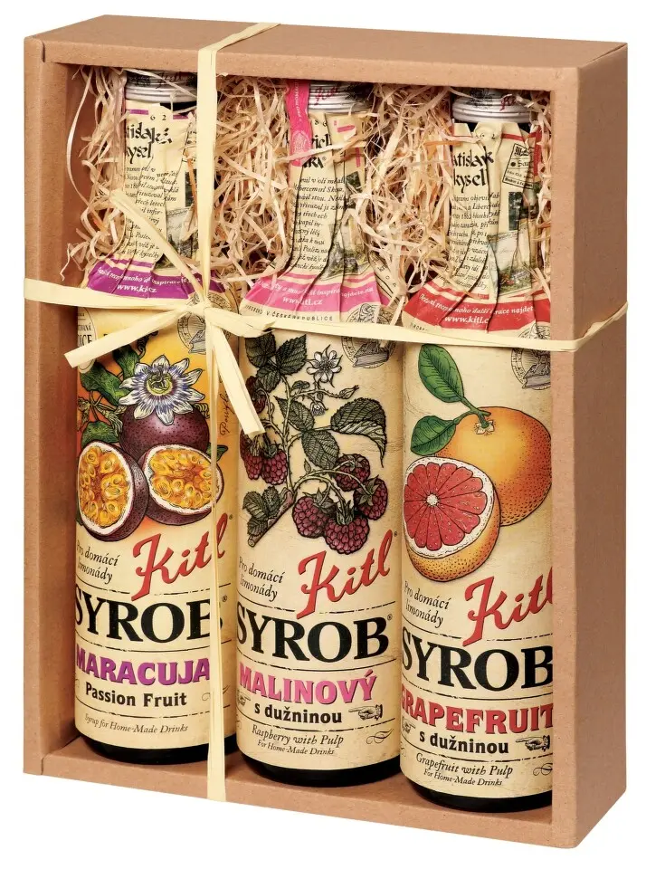 Kitl Syrob Maracuja+Malina+Grep 3x500ml
