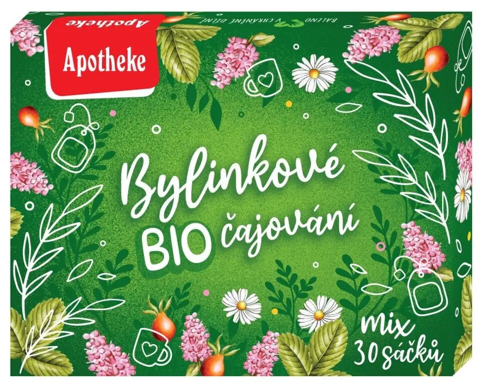 Apotheke Bylinkové čajování BIO mix 30 sáčků