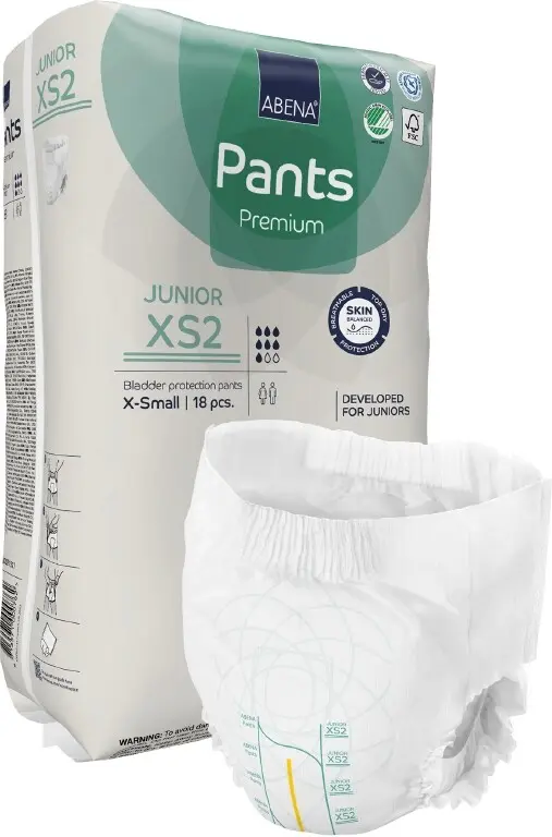 Inkont.navl.kalh.Abena Pants Prem.Junior XS2 18ks