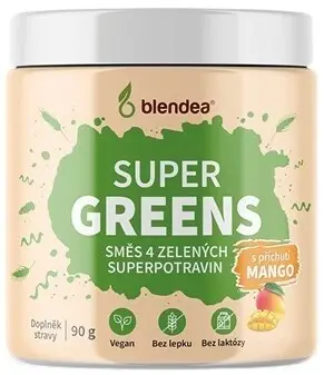 Blendea Supergreens Mango, doplněk stravy 90 g