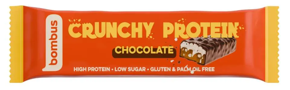 bombus Crunchy Protein chocolate 50g